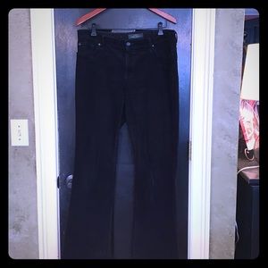 Ralph Lauren black cord bootcut pants 14